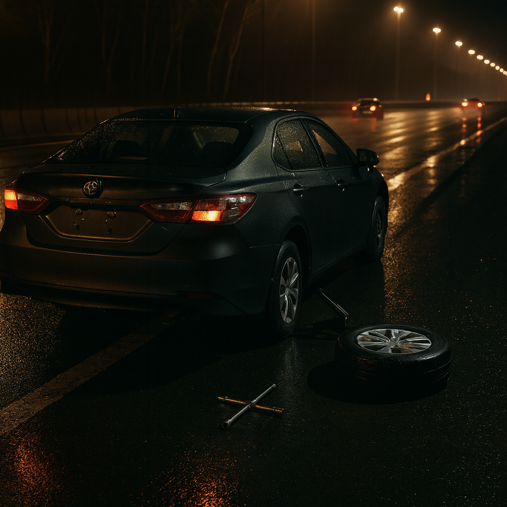 Подвоз топлива на трассе